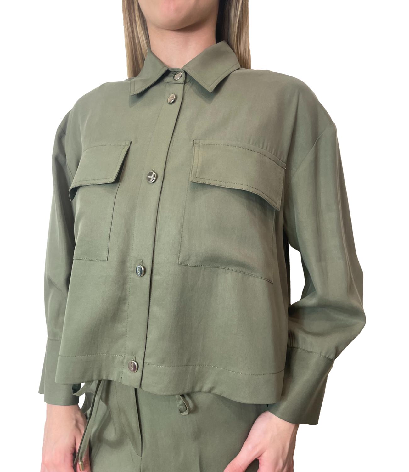 Liu Jo Camicia Light Olive Donna