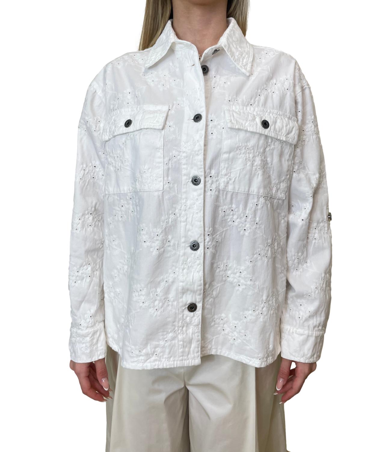 Liu Jo Camicia Bianco Lana Donna