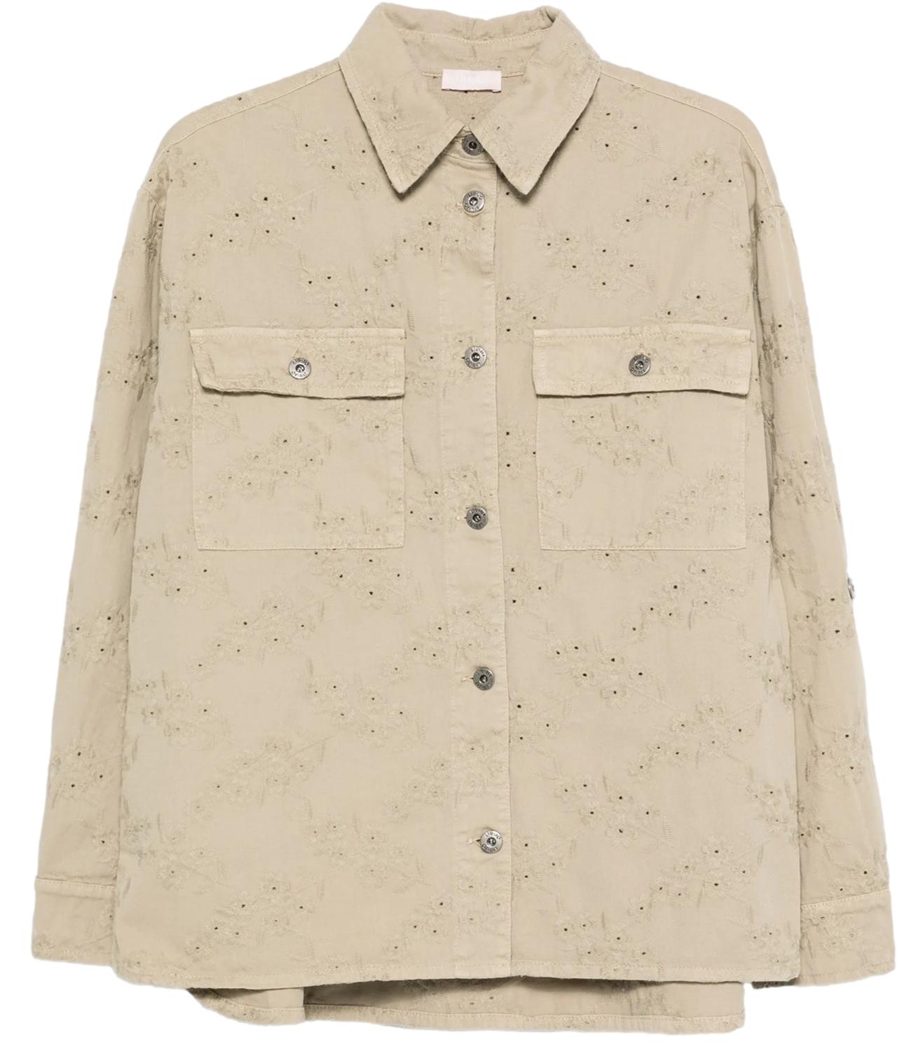 Pantalone beige cotone