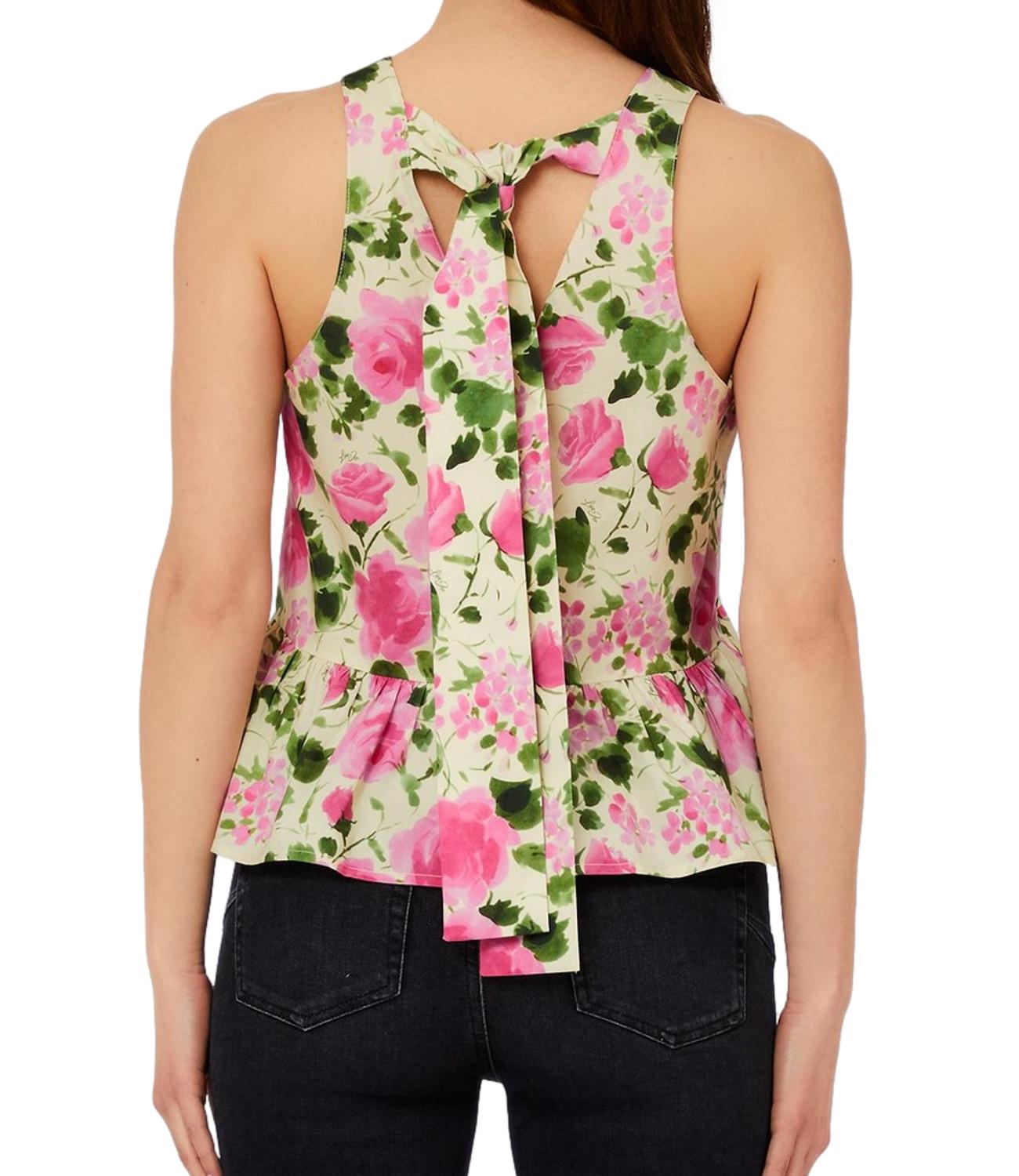 Marella Monochrome canotta Mlmorata verde donna