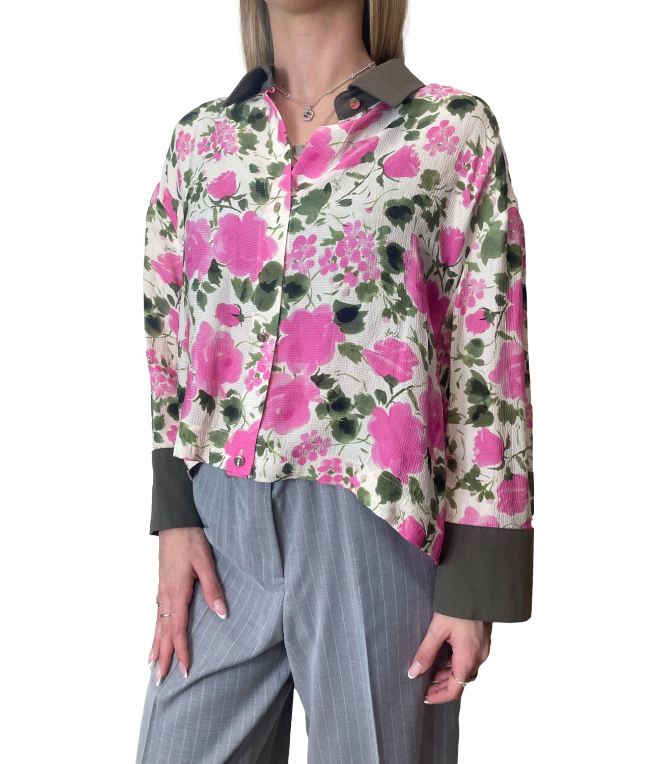 Liu Jo Camicia Naive Roses Donna