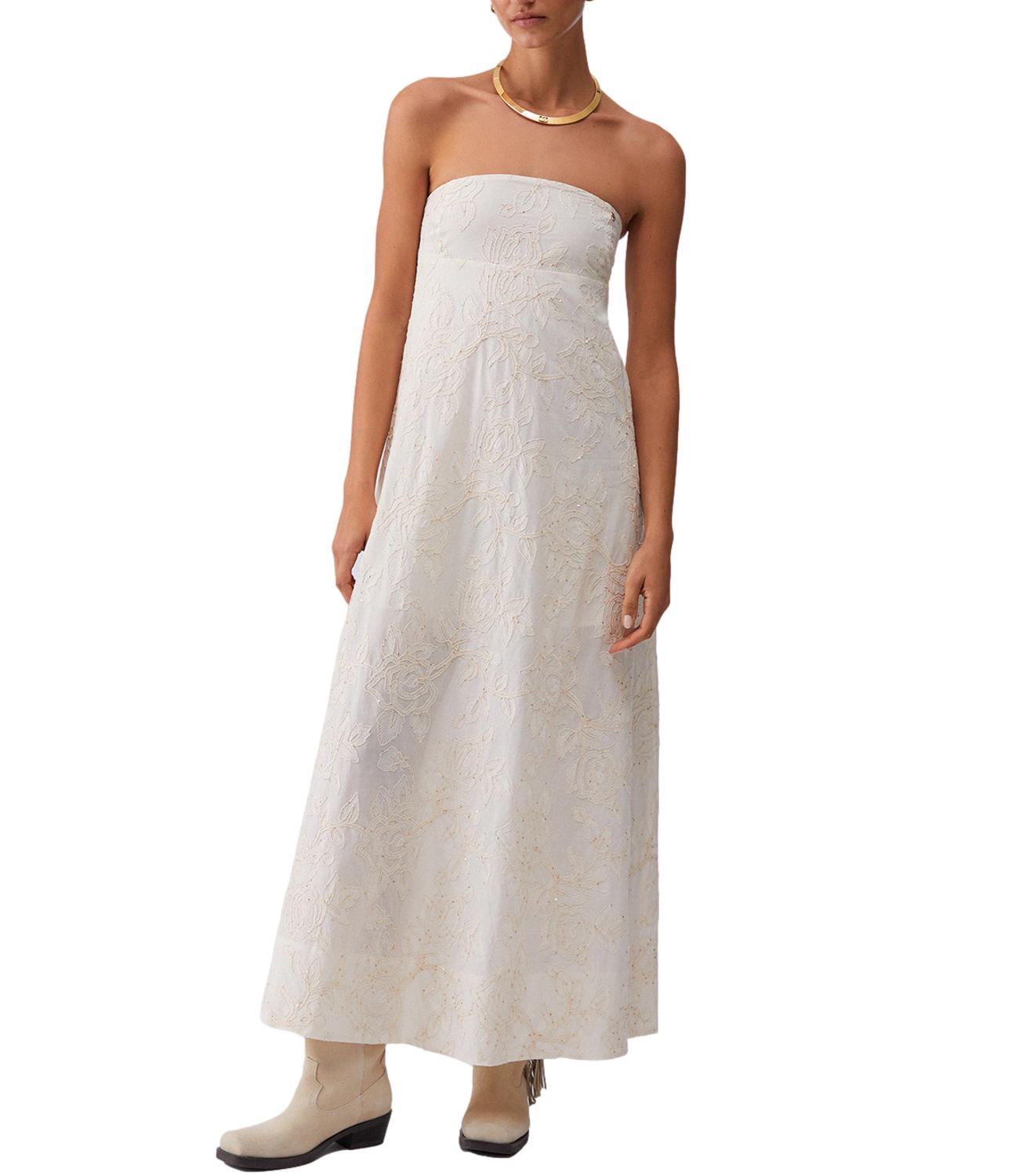 Abito Liu jo WA6456T472A Donna - Natural Flower Sequi