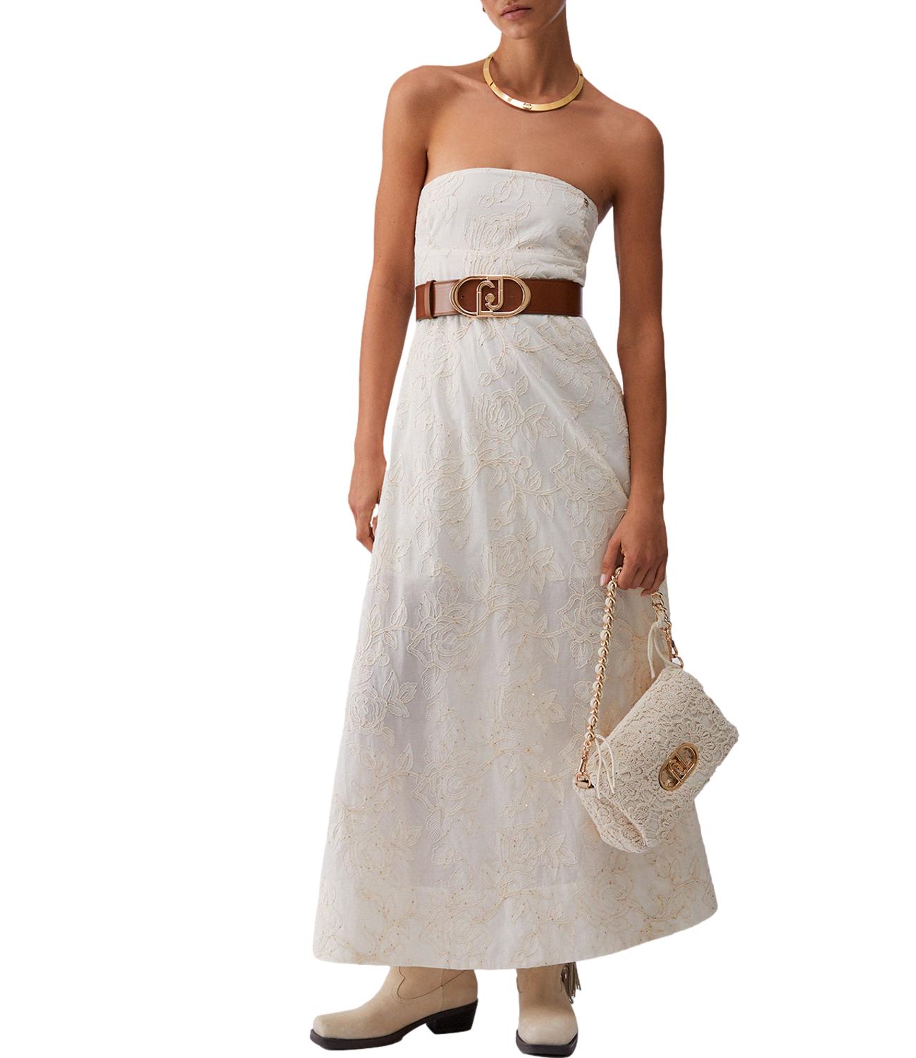 Abito Liu jo WA6456T472A Donna - Natural Flower Sequi
