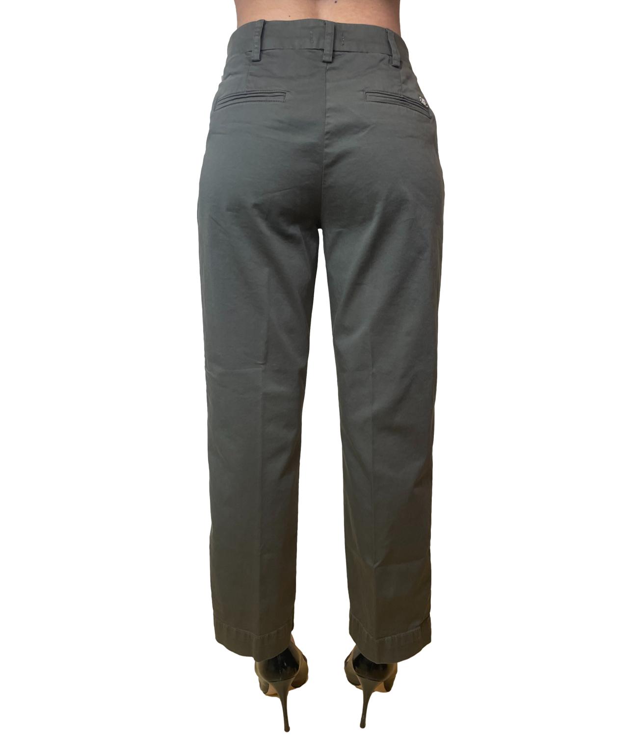 Liu Jo Pantalone Dark Olive Donna