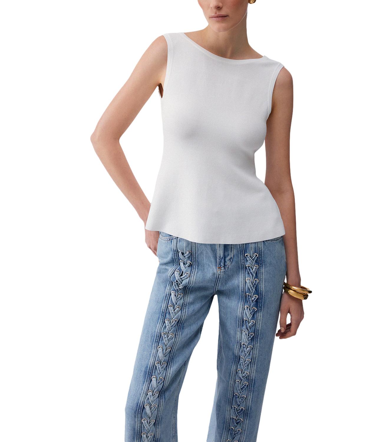 Liu Jo Maglia Bianco Lana Donna
