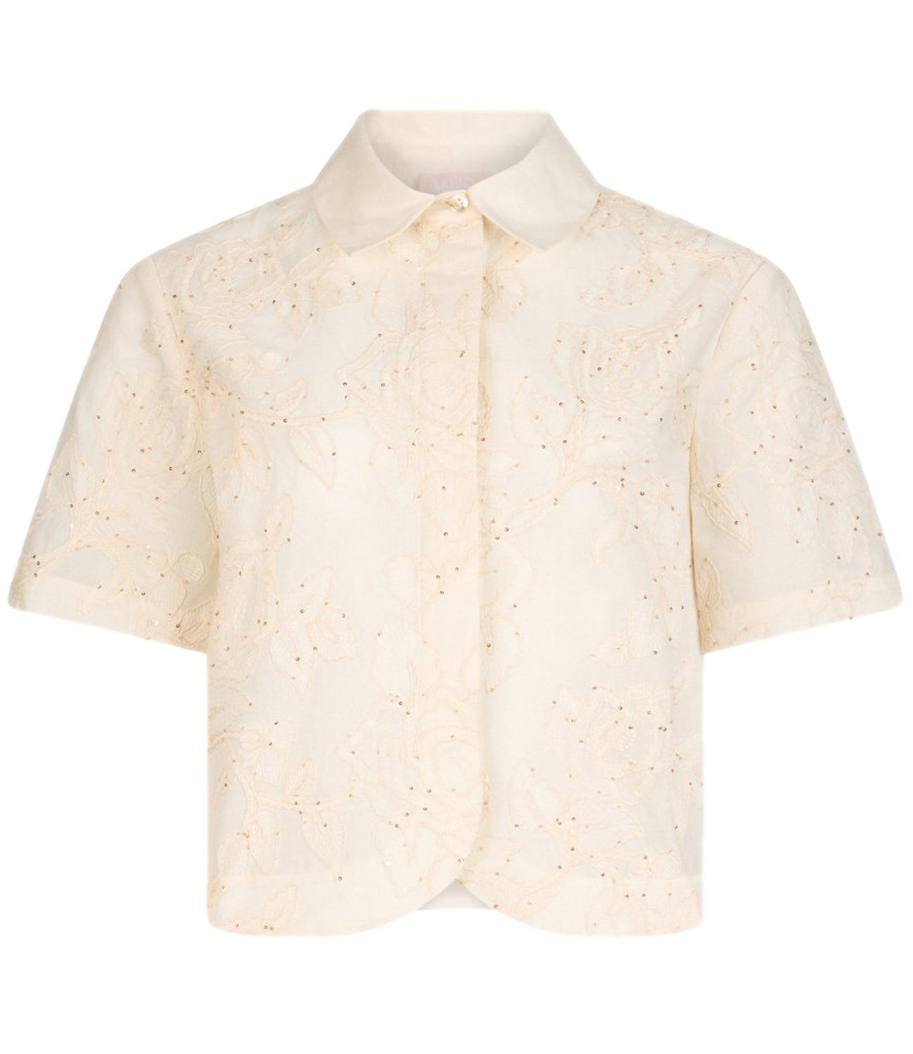 Camicia Liu jo WA6508T472A Donna - Natural Flower Sequi
