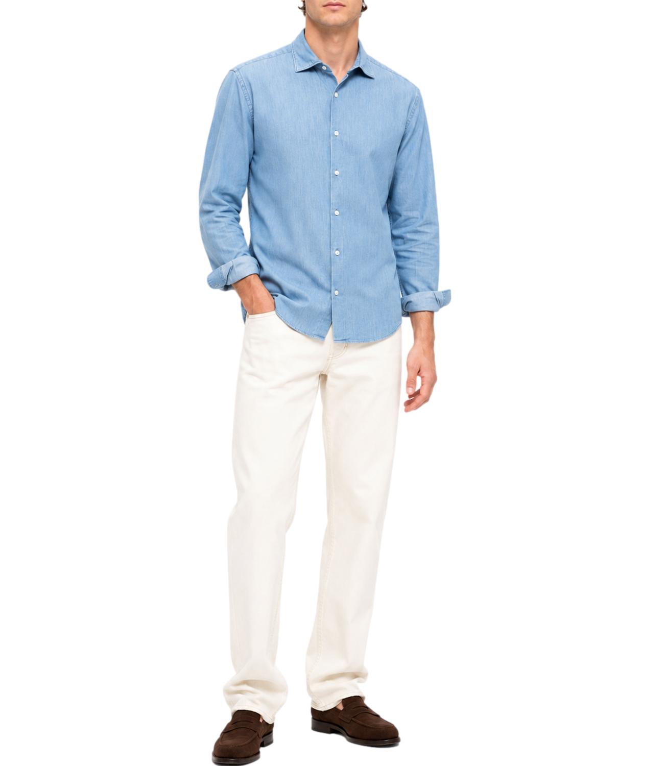 Camicia Manuel Ritz 4032E601L2 263203 Uomo - Blu