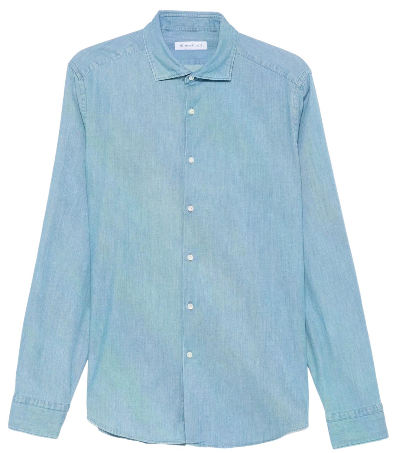 Camicia Manuel Ritz 4032E601L2 263203 Uomo - Blu