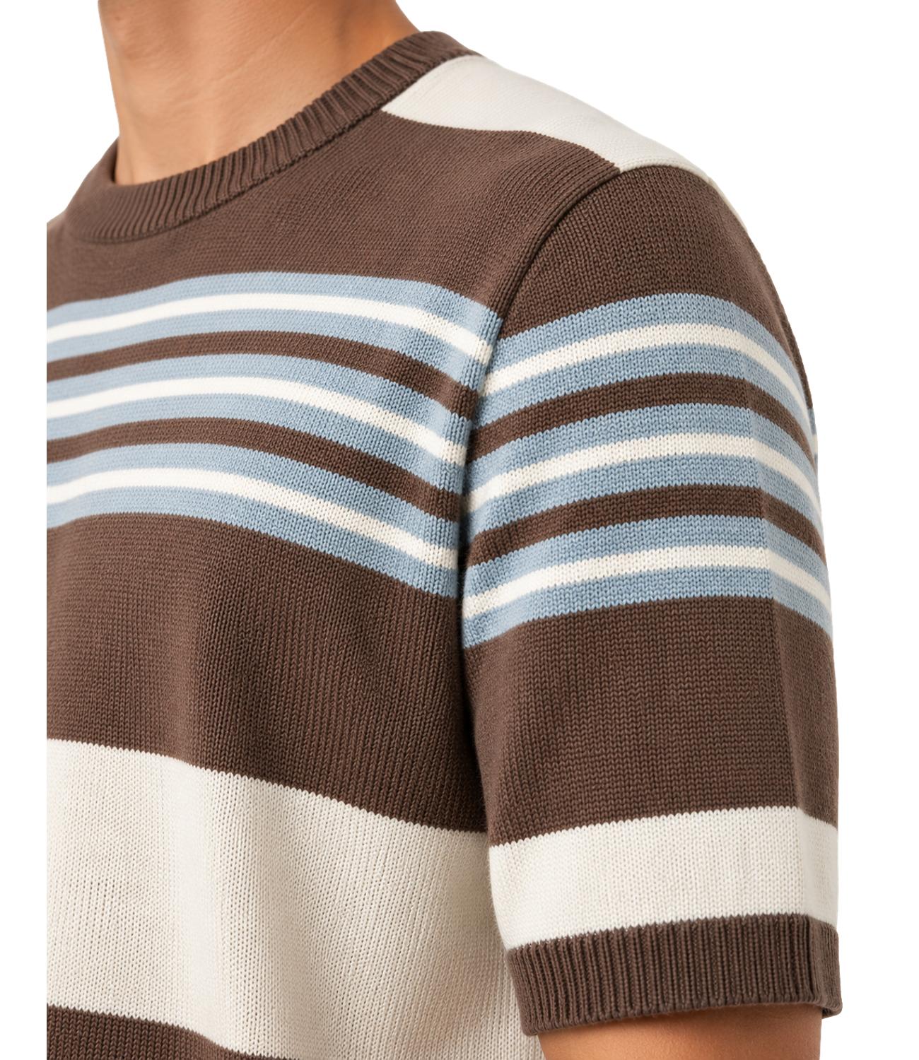 T-Shirt Manuel Ritz 4032M516 263320 Uomo - Marrone