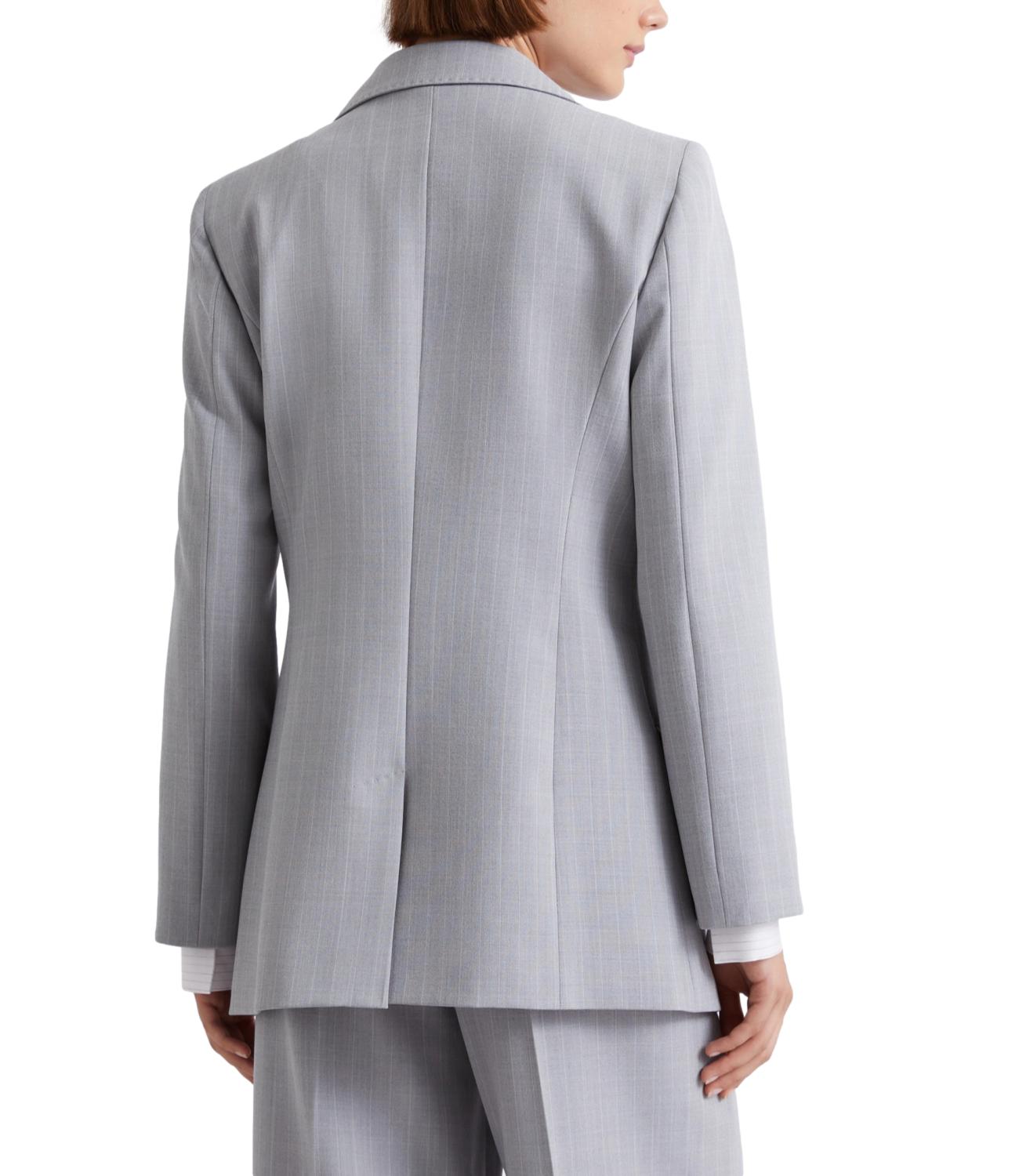 Marella Giacca Mllcanzone Grigio Chiaro Melange Donna