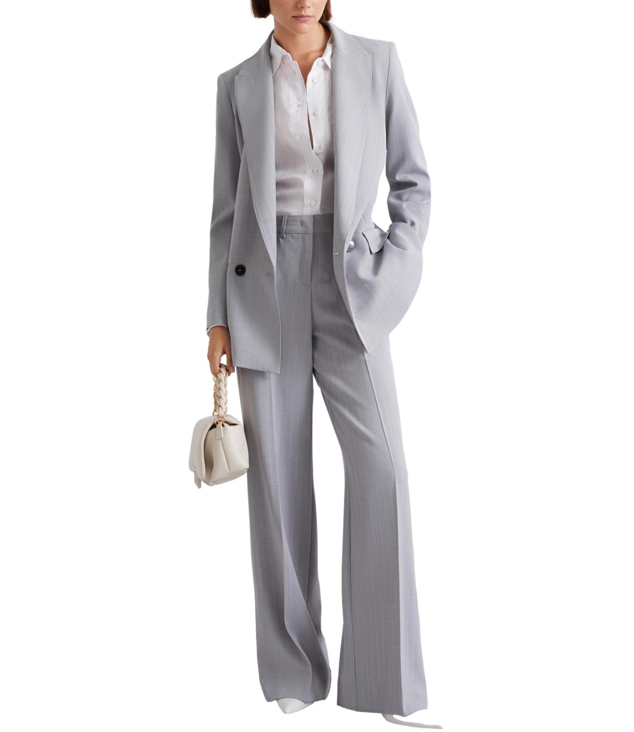 Marella Giacca Mllcanzone Grigio Chiaro Melange Donna