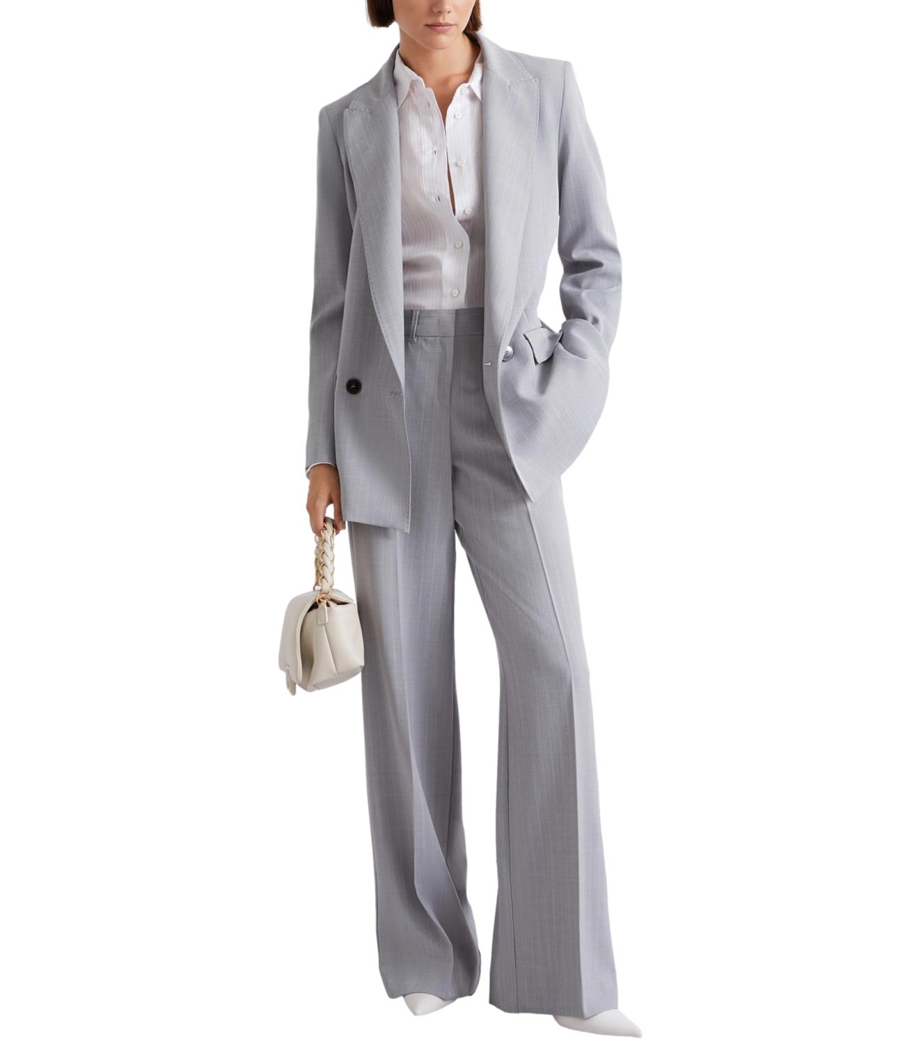 Marella Pantalone Mllgiunchi Grigio Chiaro Melange Donna