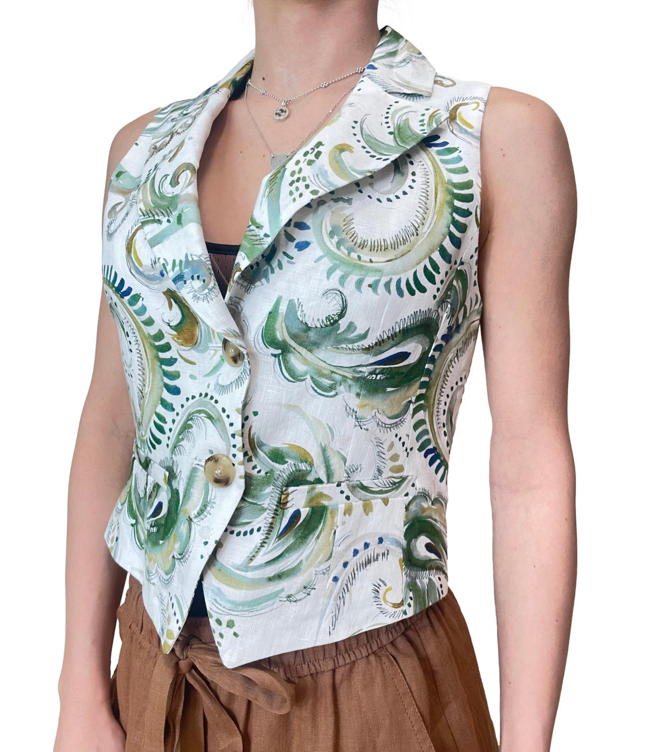 Marella Gilet Mllmelodia Bianco Ottico Donna