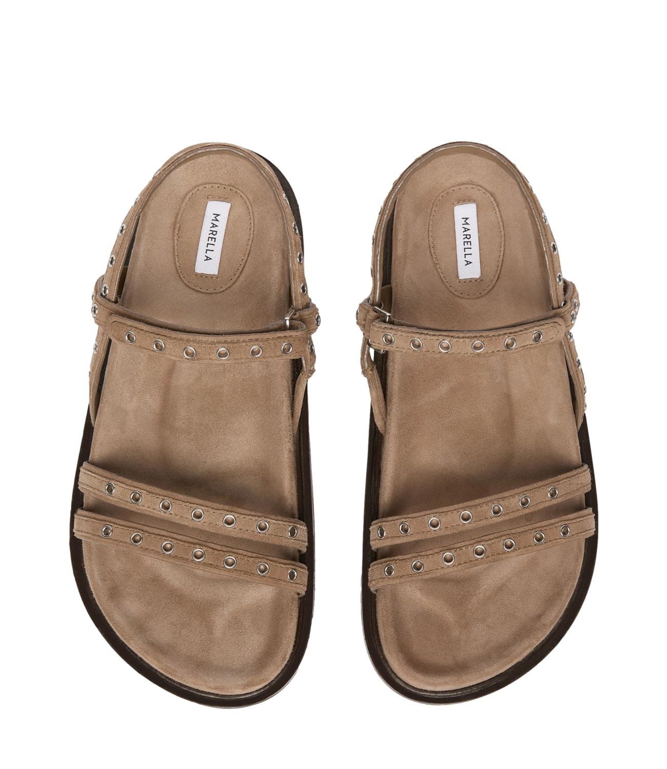 Marella Accessori Sandalo Mlaumile Marrone Donna