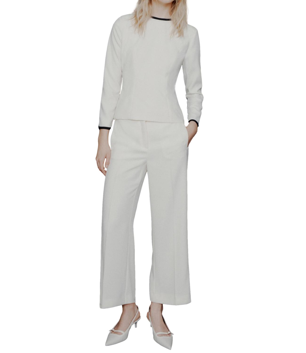 Marella Art.365 Abito Mltsapore Bianco Lana Donna