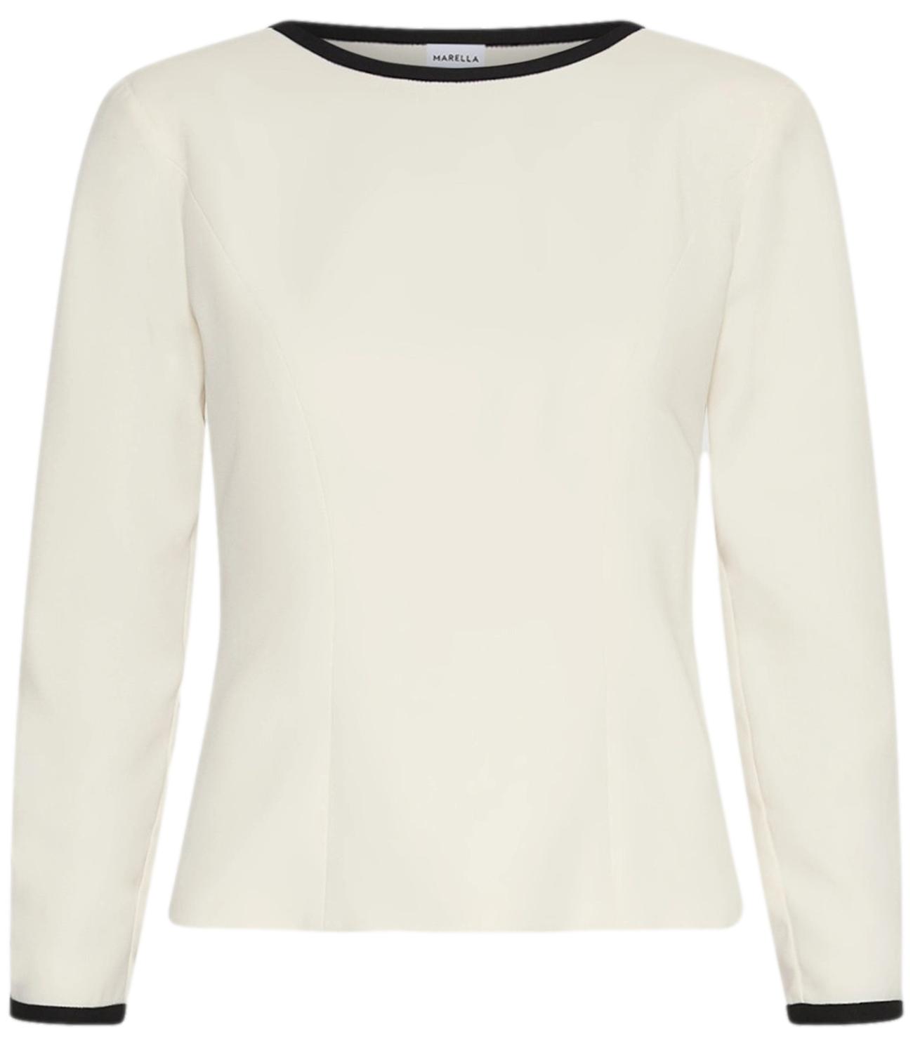 Marella Art.365 Abito Mltsapore Bianco Lana Donna