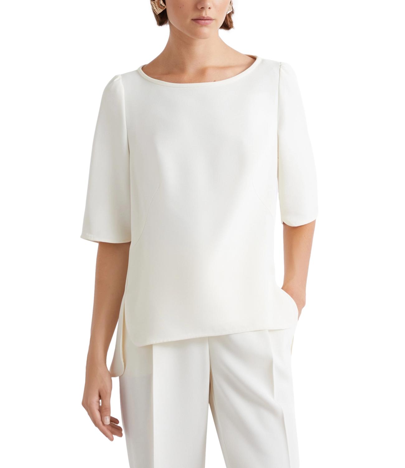 Marella Art.365 Abito Mltsapore Bianco Lana Donna