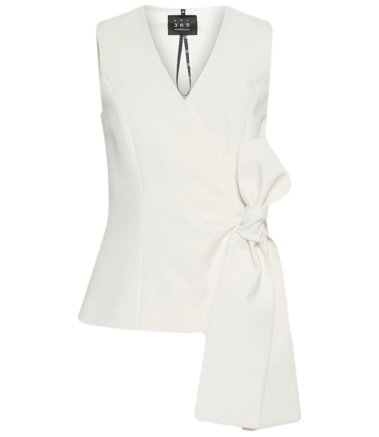 Marella Art.365 Abito Mltsapore Bianco Lana Donna
