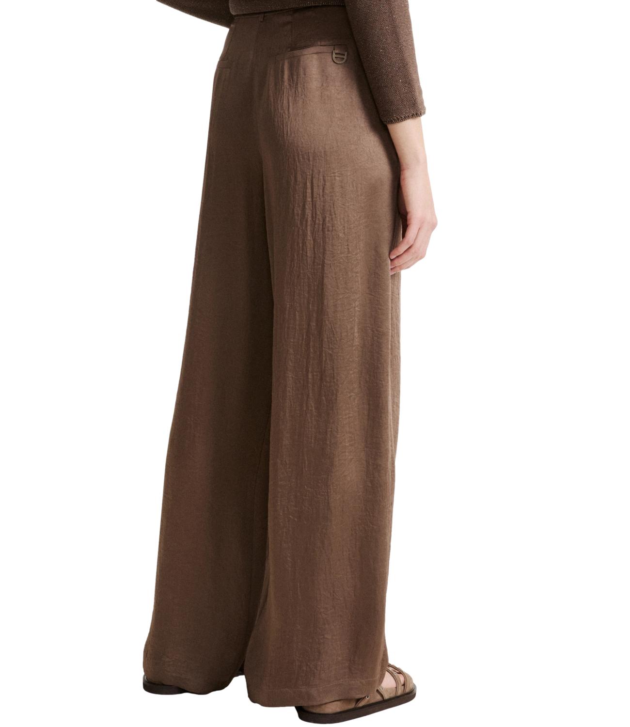 Marella Monochrome Pantalone Mlmformato Marrone Donna