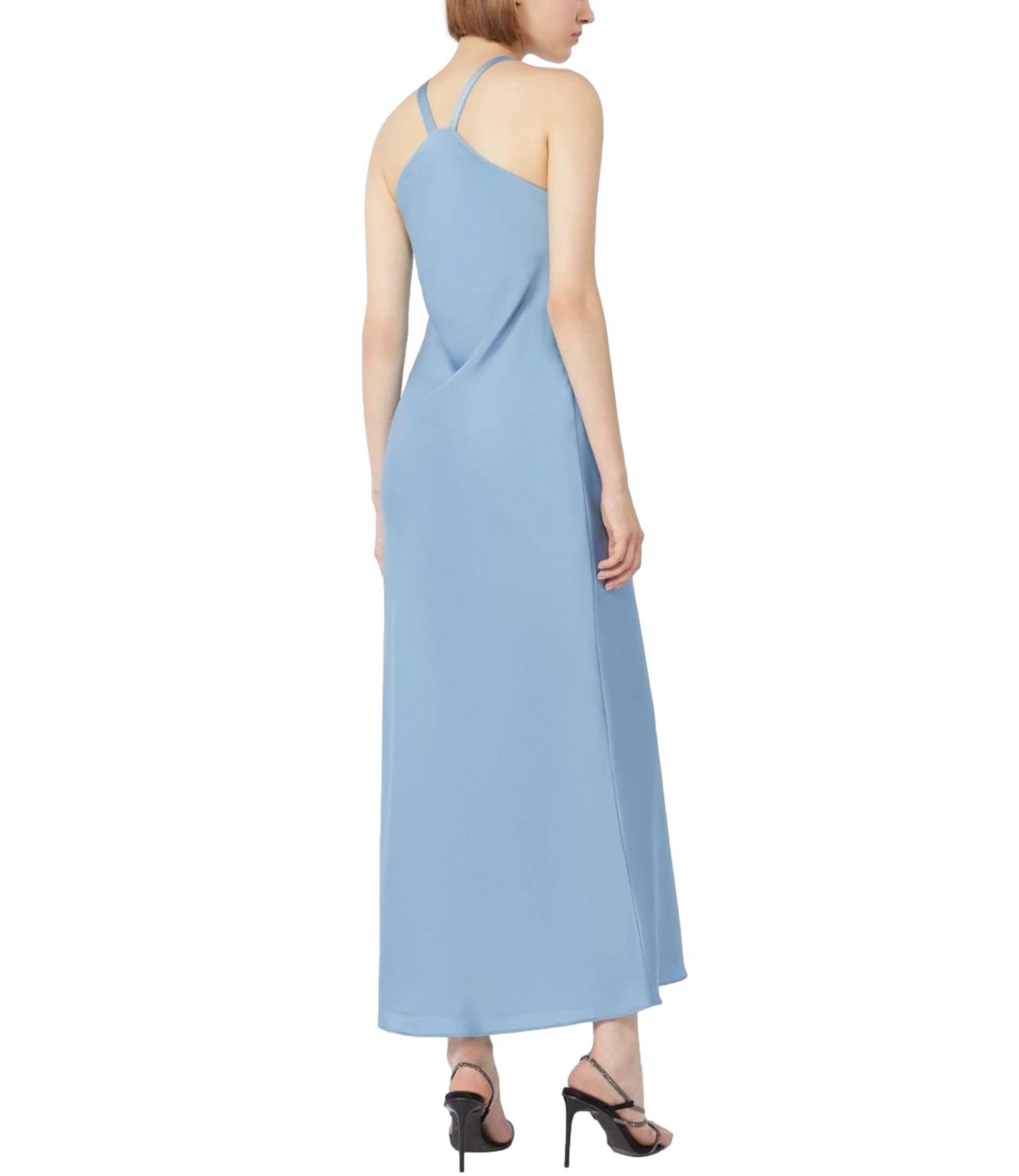 Vestito Mseghiotto azzurro lungo