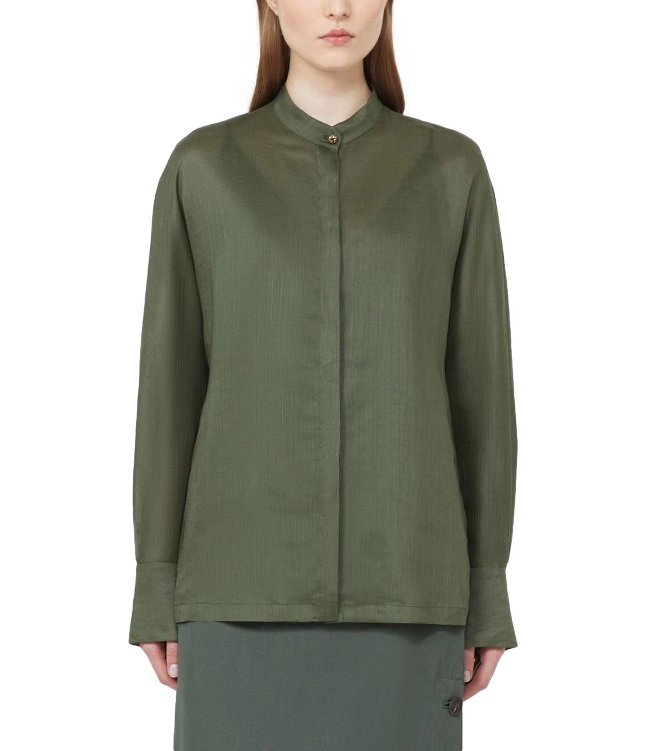 Camicia Mstbaldi verde khaki