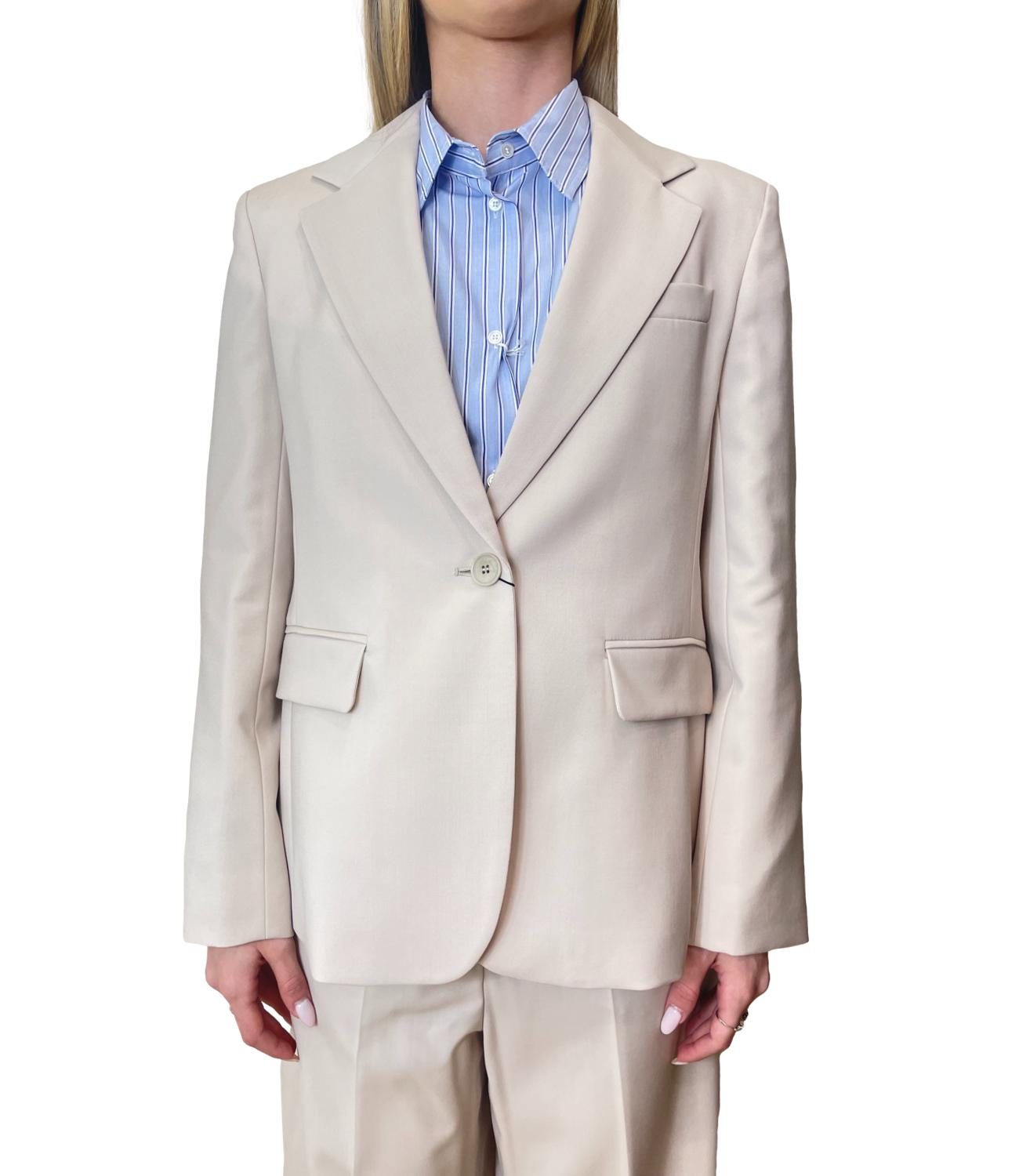 Max Mara Weekend Giacca Wkdlamine Sabbia Donna