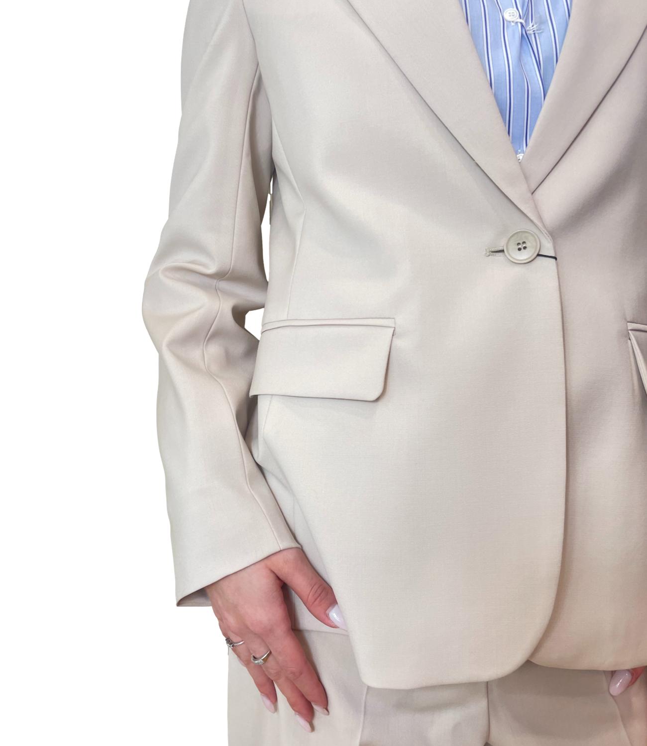 Max Mara Weekend Giacca Wkdlamine Sabbia Donna