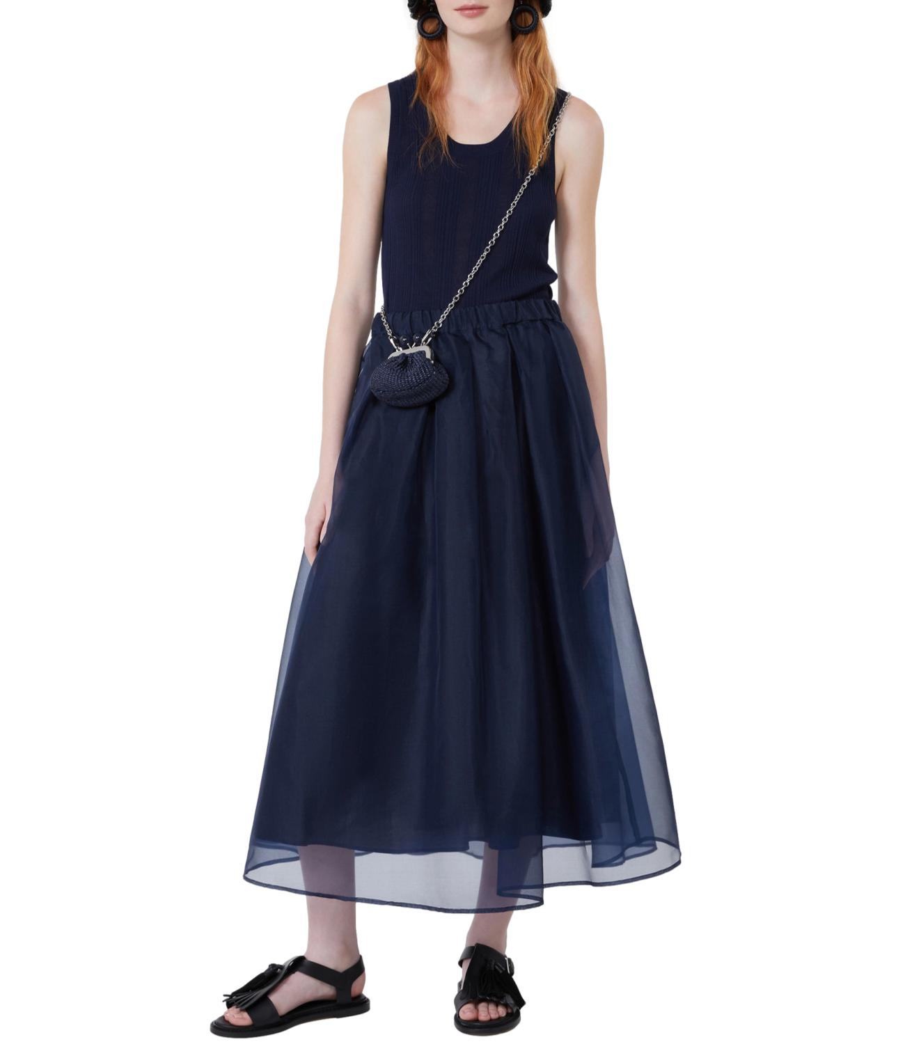 Gonna Max Mara Weekend 2615101032600 Donna - Blu
