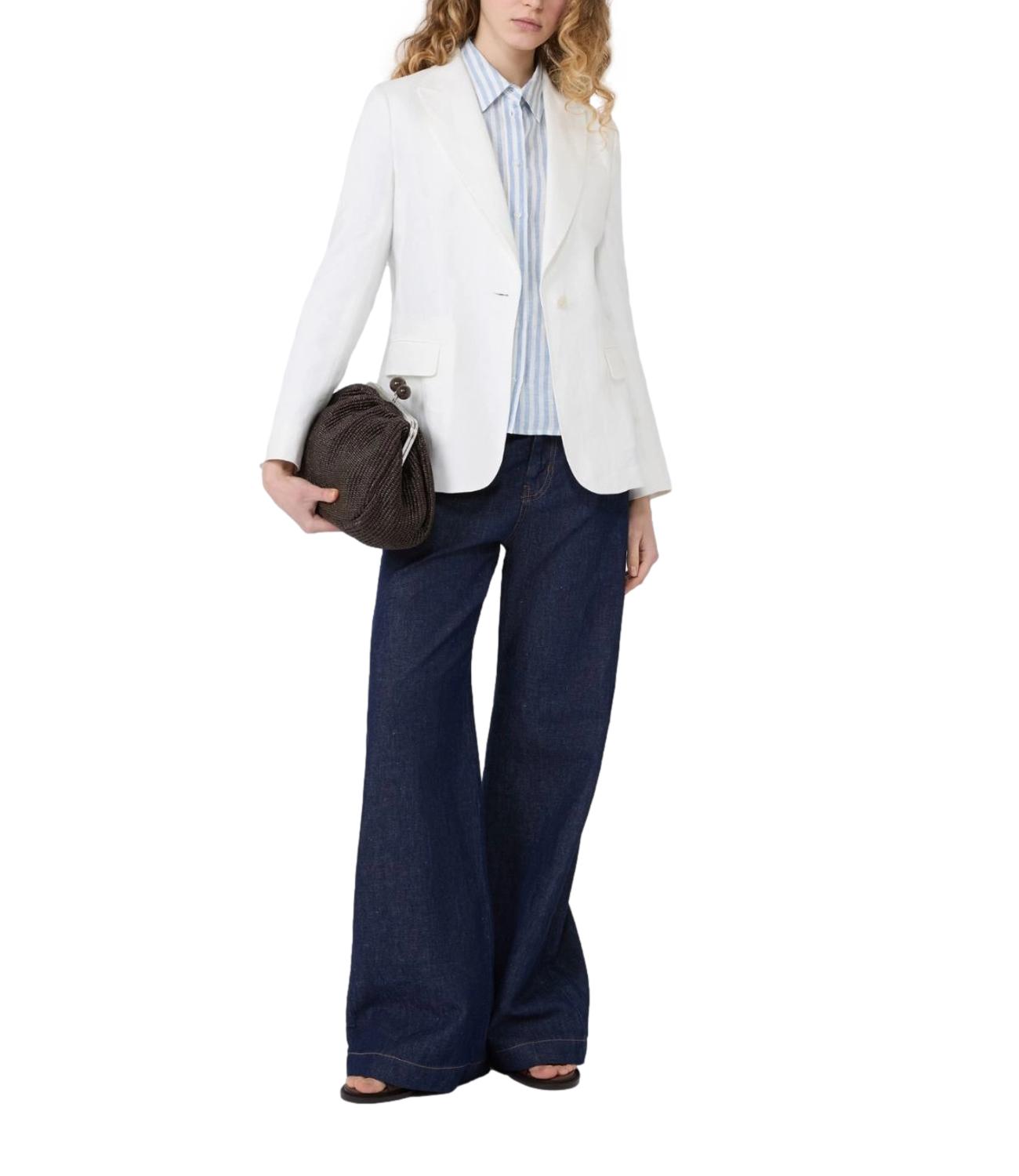MAX MARA WEEKEND camicia Wkdalbatro azzurro donna