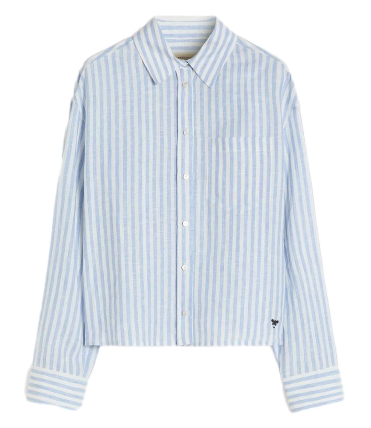 MAX MARA WEEKEND camicia Wkdalbatro azzurro donna
