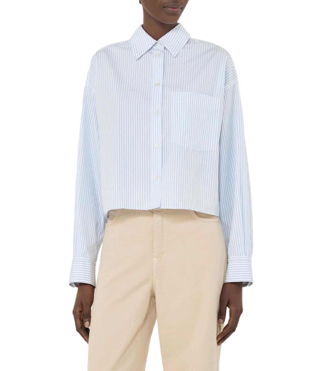 Max Mara Weekend Camicia Wkdeden Azzurro Donna