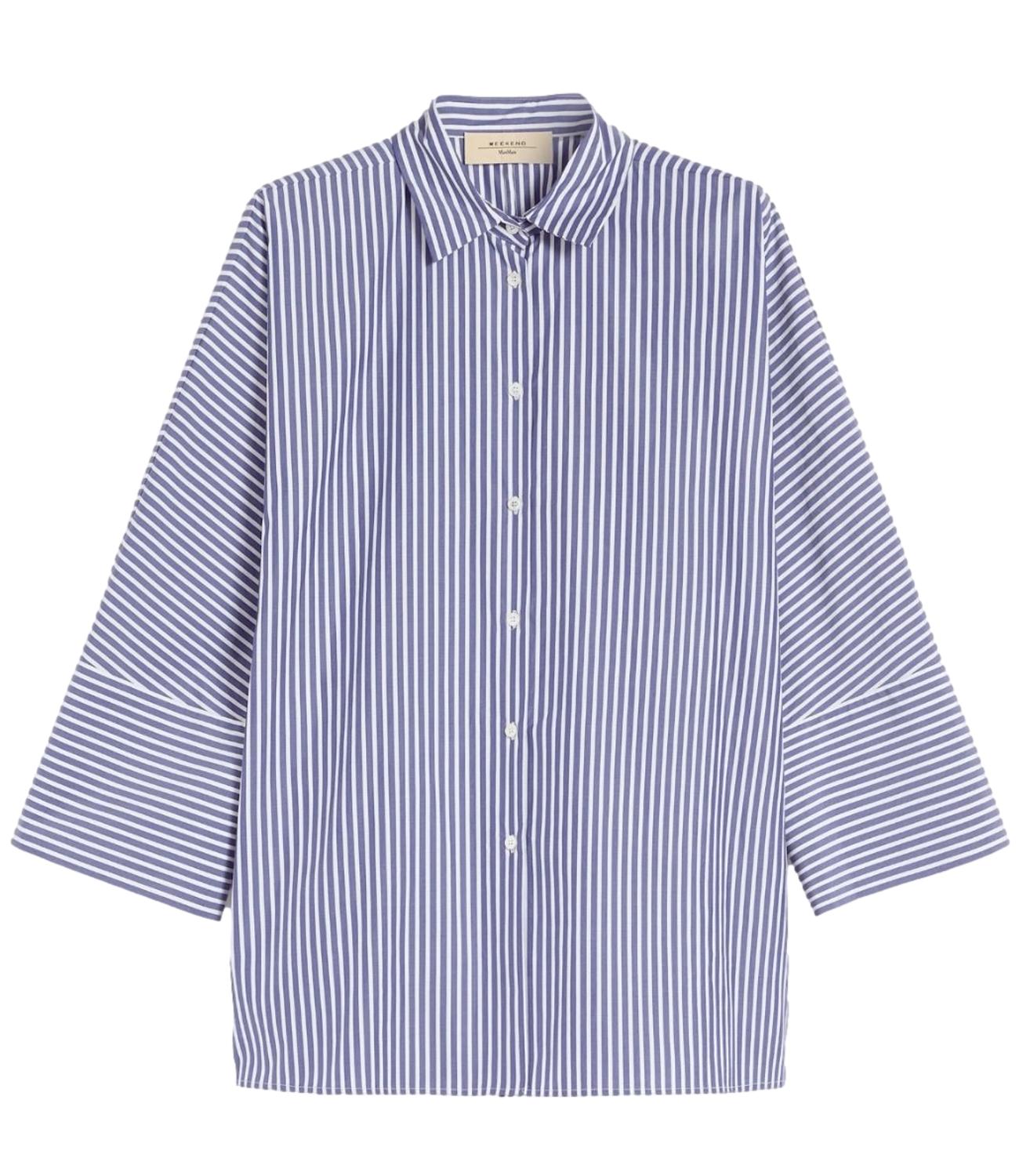MAX MARA WEEKEND camicia Wkdhudson blu donna