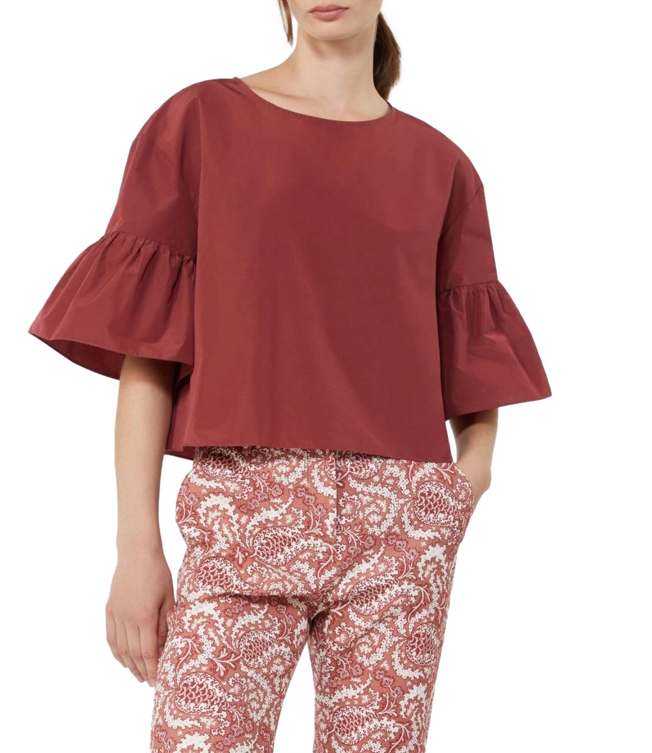 MAX MARA WEEKEND camicia Wkdbreak ciliegia donna