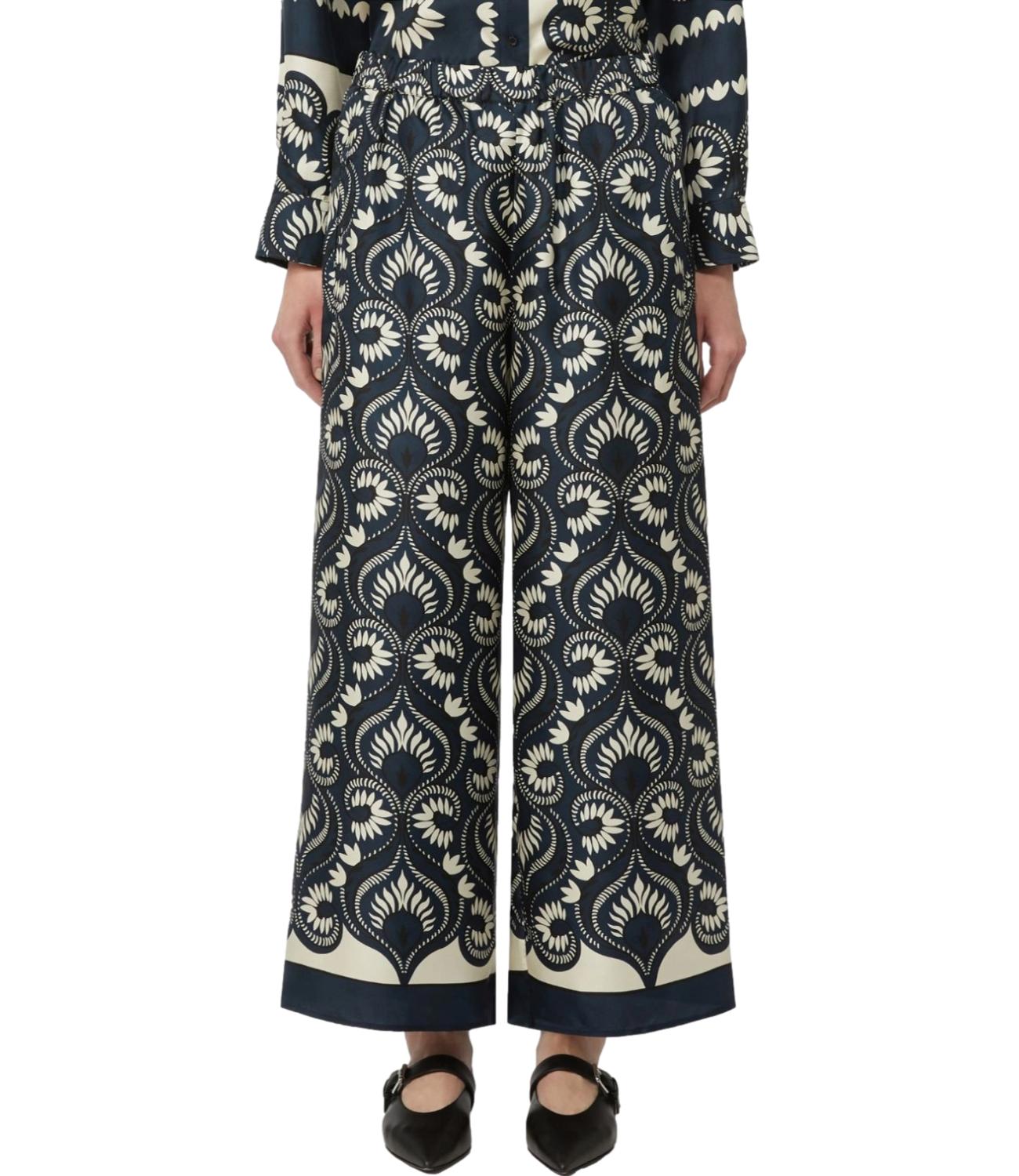 Max Mara Weekend Pantalone Wkdottico Blu Donna