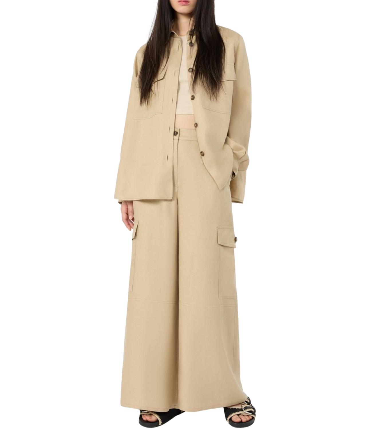 Max Mara Weekend Pantalone Wkifinale Sabbia Donna