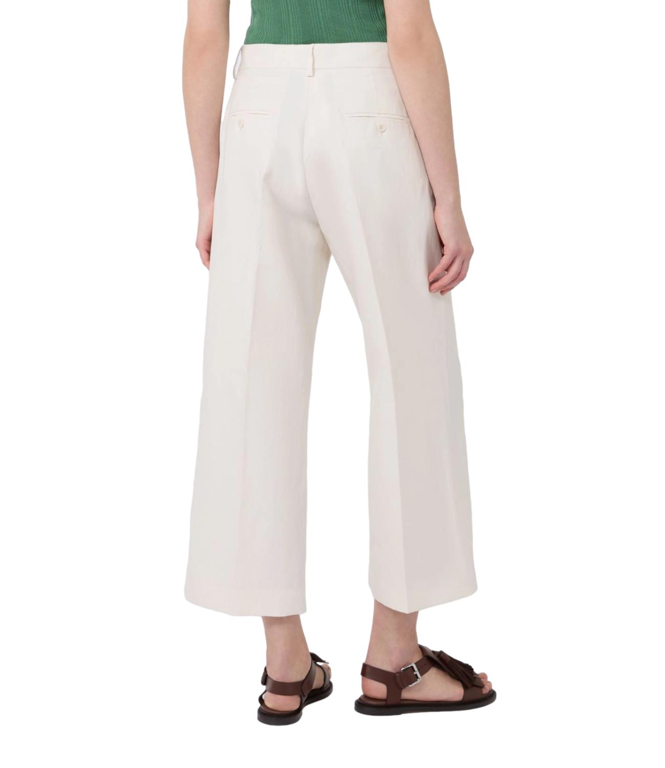 MAX MARA WEEKEND pantalone Wkdzircone ecru donna