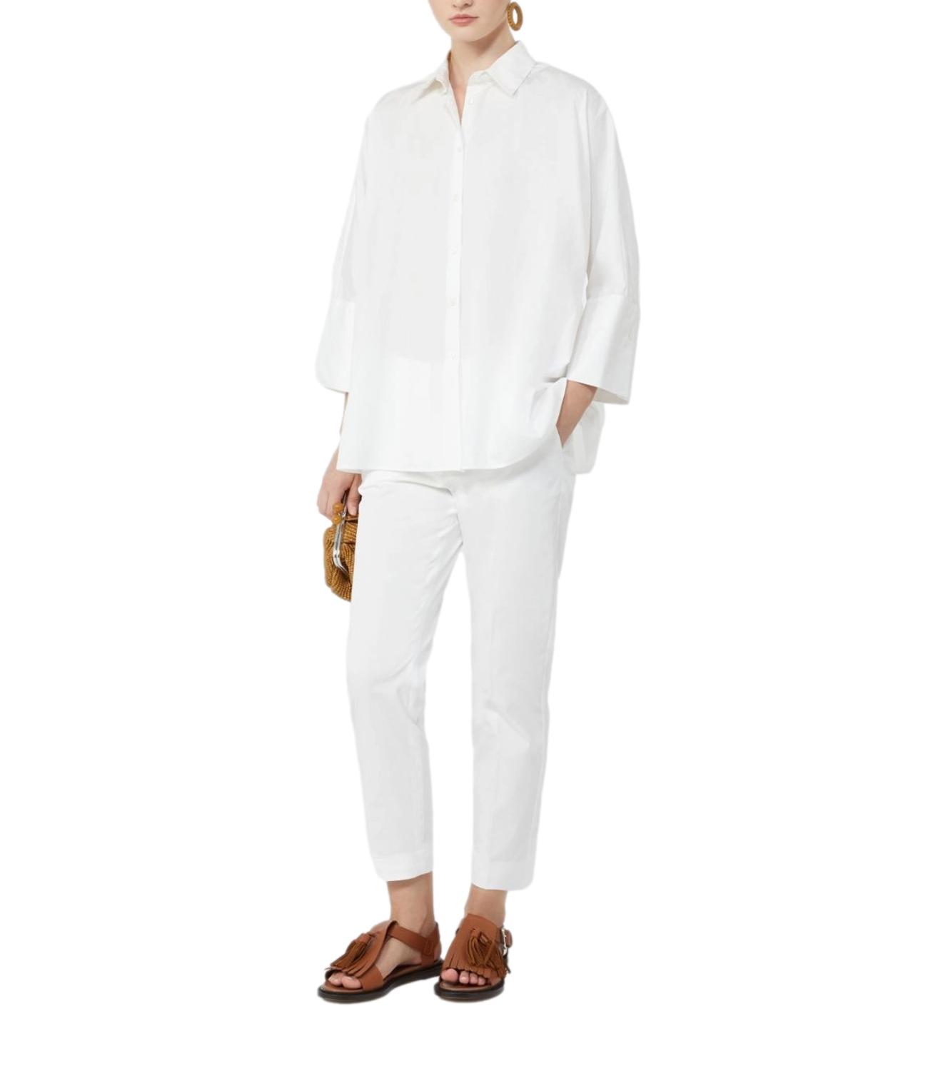 MAX MARA WEEKEND pantalone Wkdcecco bianco donna