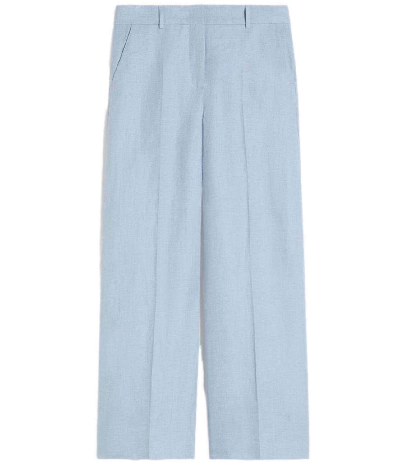 Max Mara Weekend Pantalone Wkdmalizia Azzurro Donna