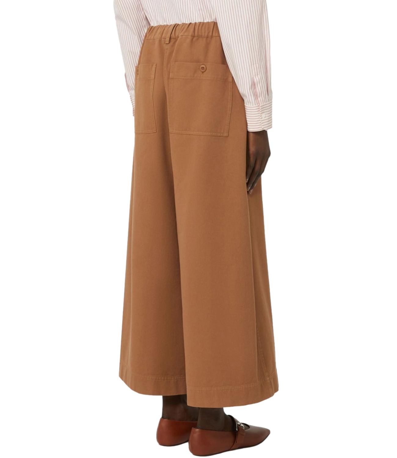 Max Mara Weekend Pantalone Wkdariete Cuoio Donna