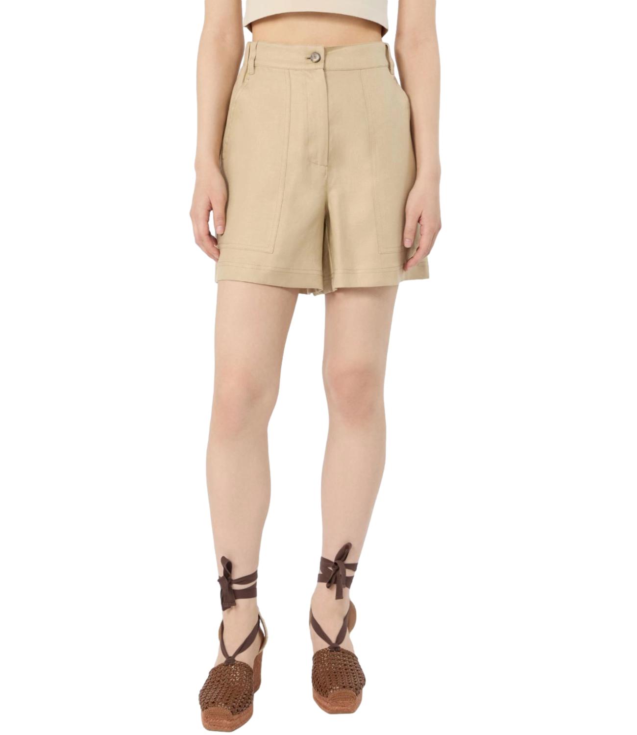 Max Mara Weekend Short Wkiveletta Sabbia Donna