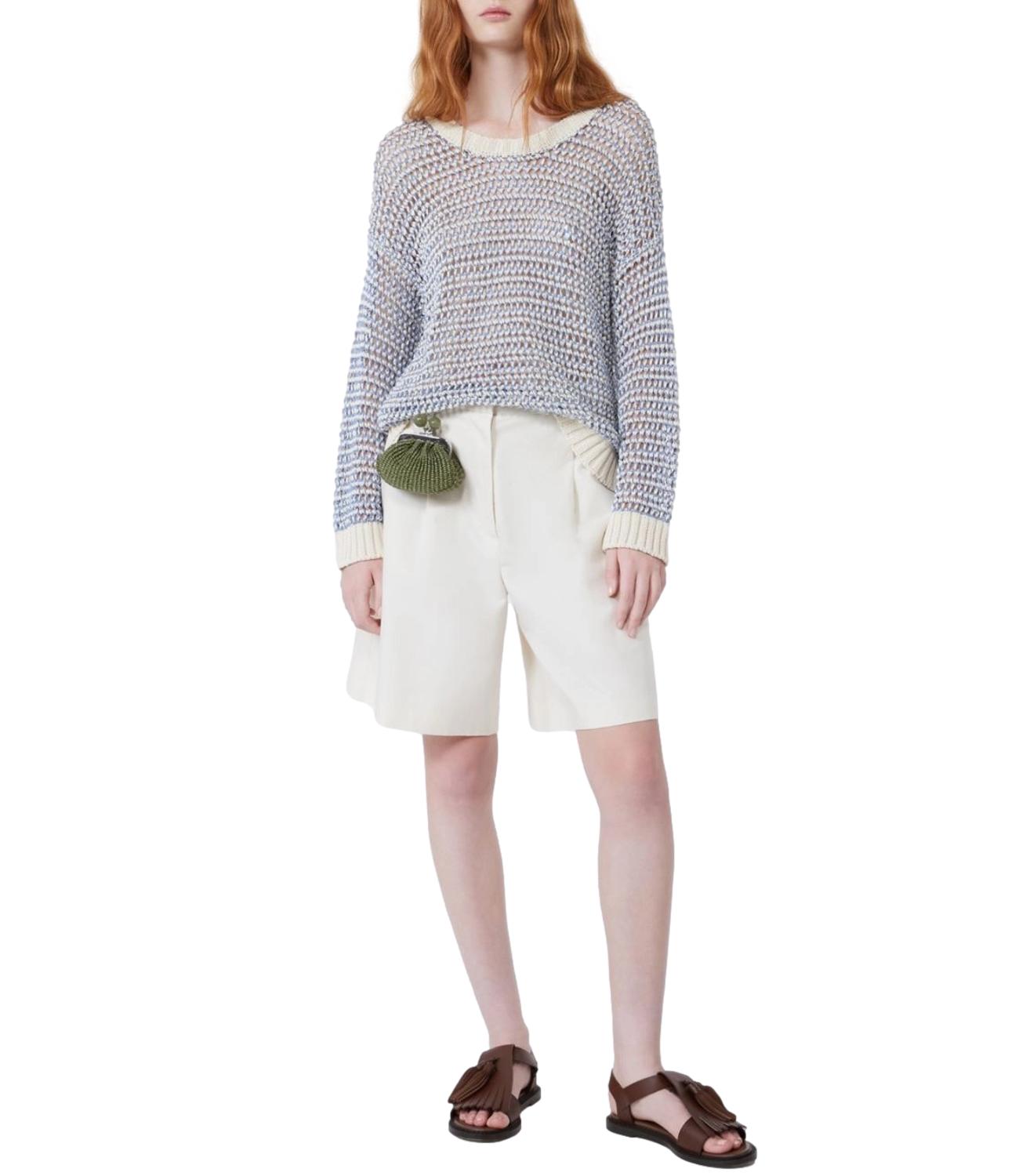 Max Mara Weekend Short Wkdecuba Ecru Donna