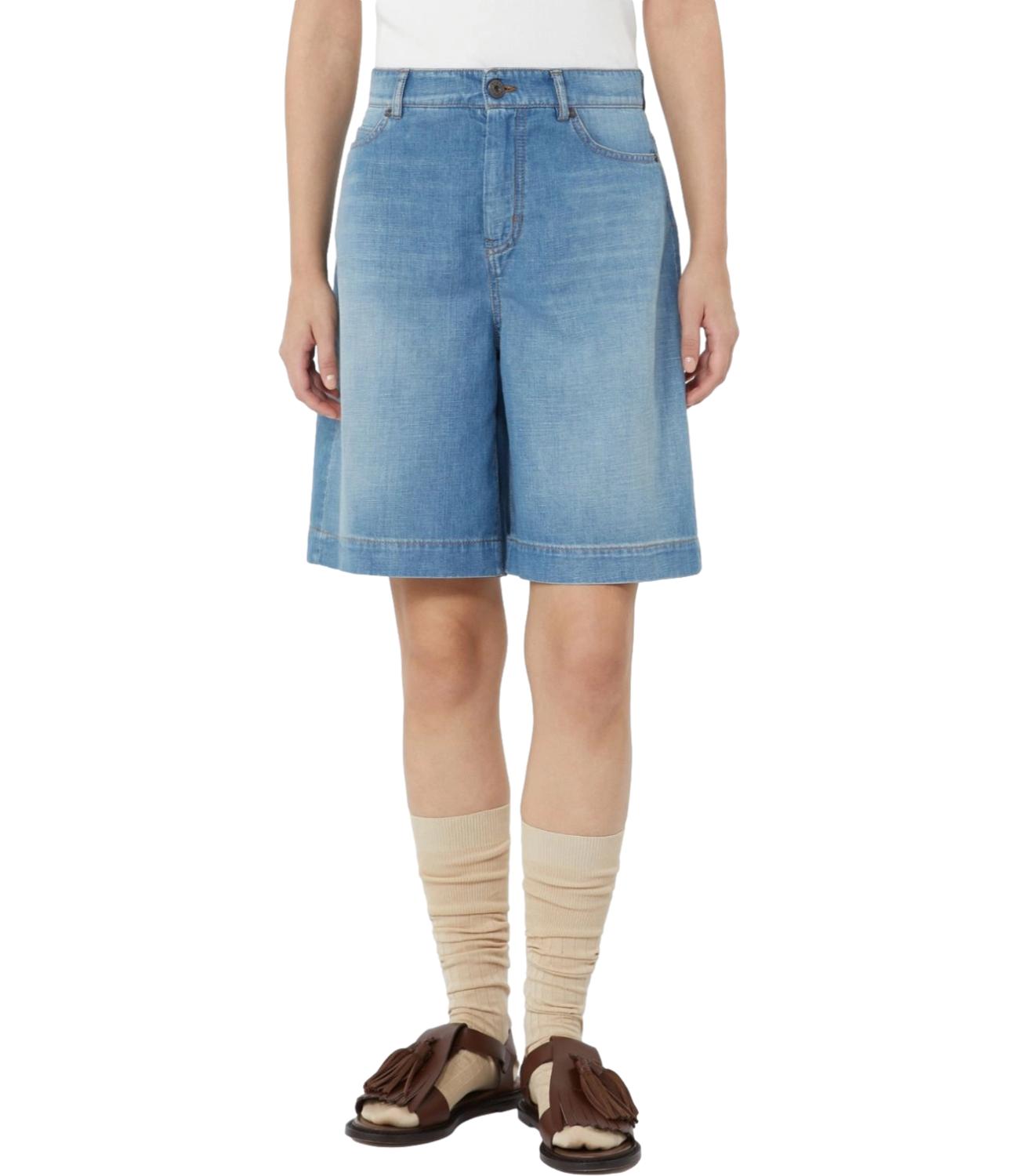Max Mara Weekend Short Wkdozono Blu Donna