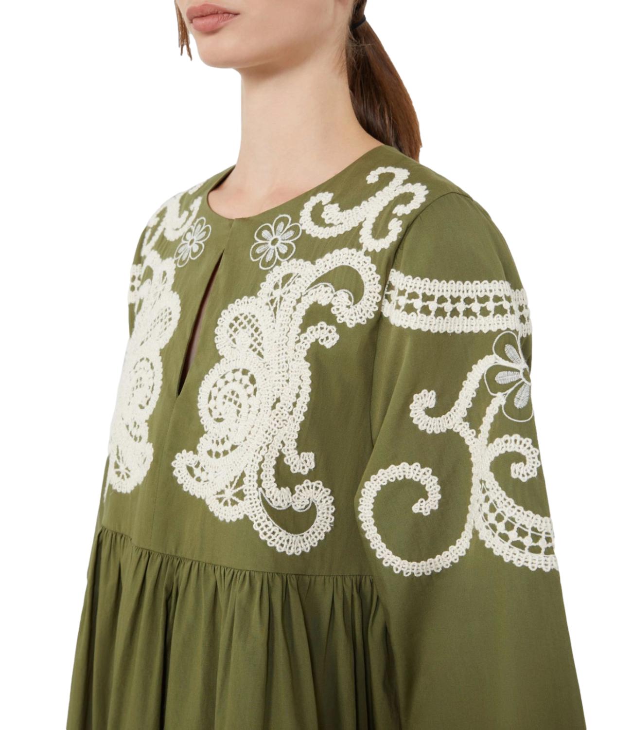 Abito Max Mara Weekend 2615221012600 Donna - Kaki Ricamo Cornely