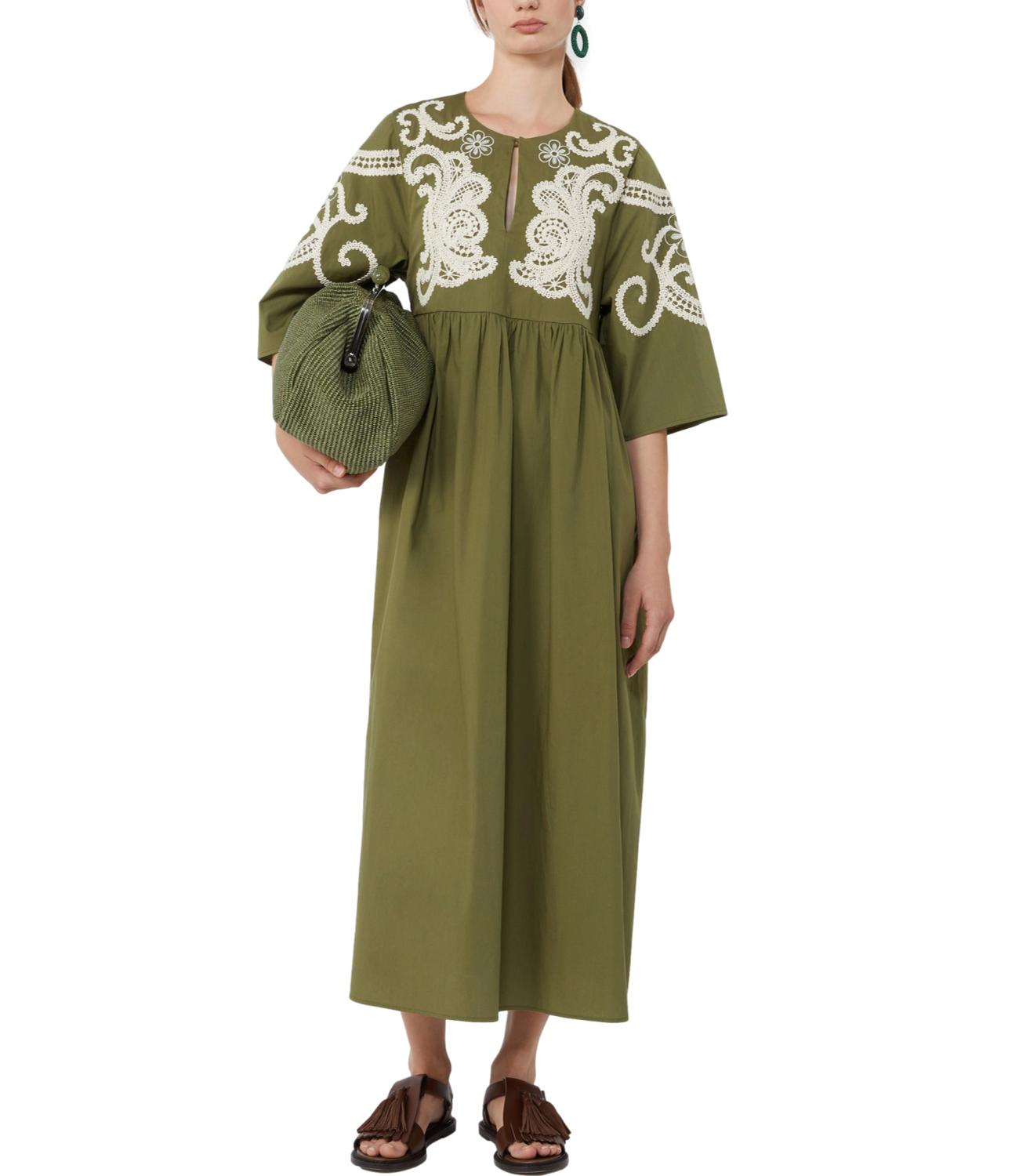 Abito Max Mara Weekend 2615221012600 Donna - Kaki Ricamo Cornely