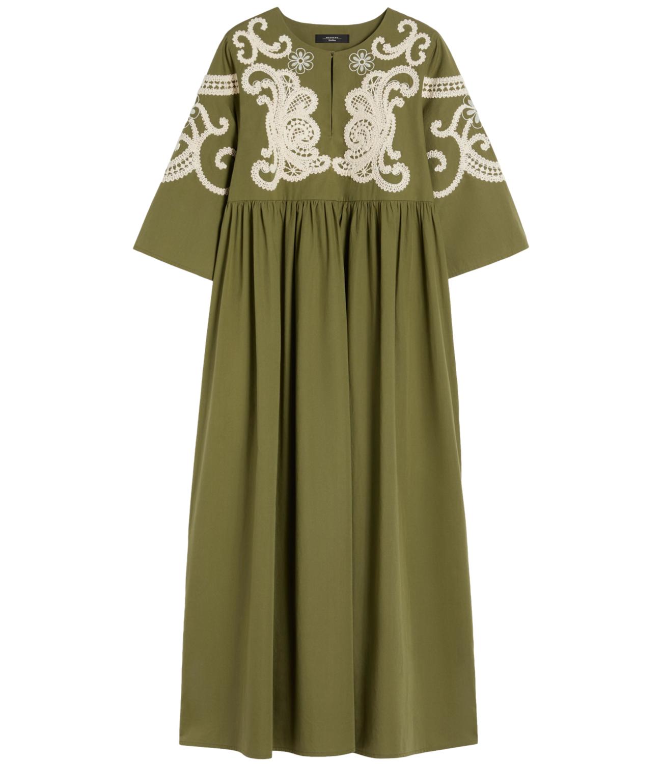 Abito Max Mara Weekend 2615221012600 Donna - Kaki Ricamo Cornely