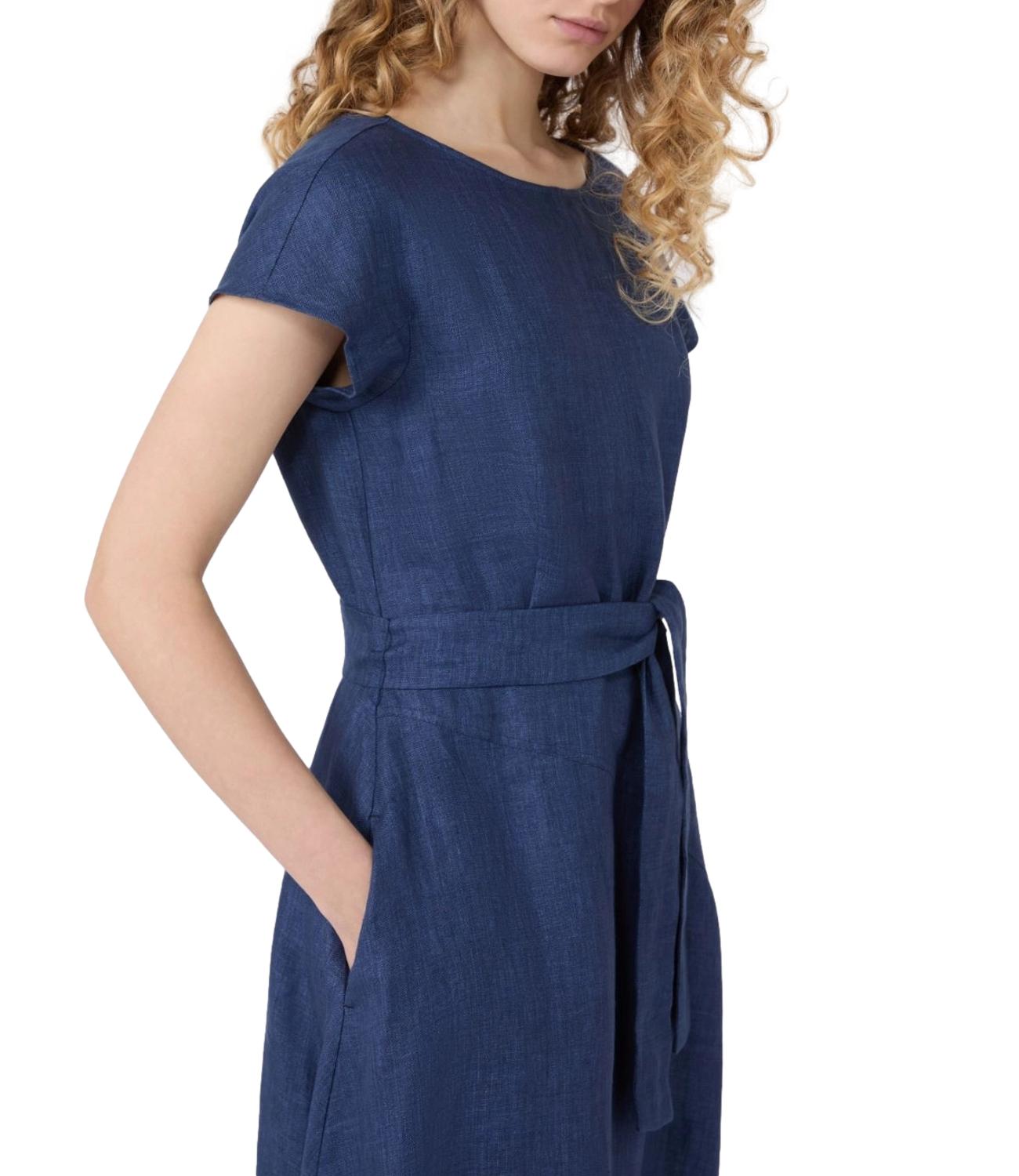 Max Mara Weekend Abito Wkdesordio Blu Donna