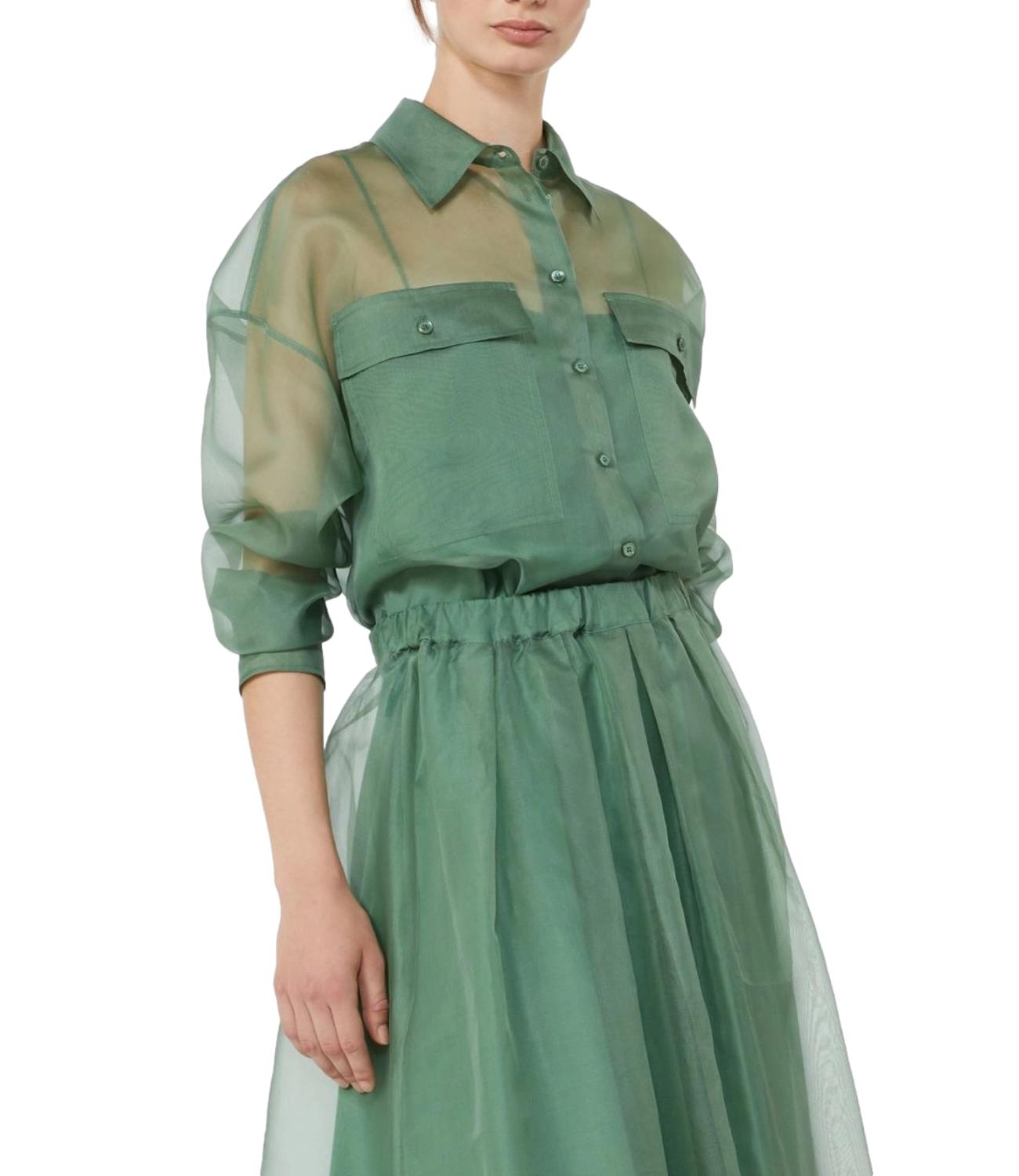 Max Mara Completo Weekend Wkdcolomba Verde Donna