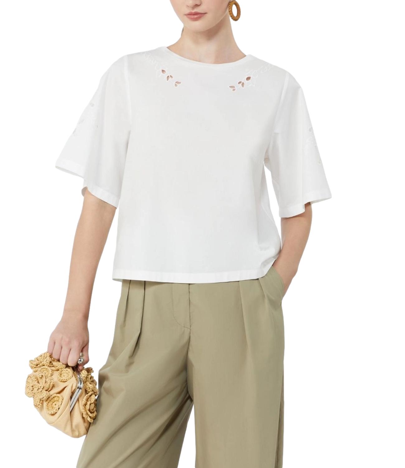 Max Mara Weekend T-shirt Wkdtarga Bianco Donna