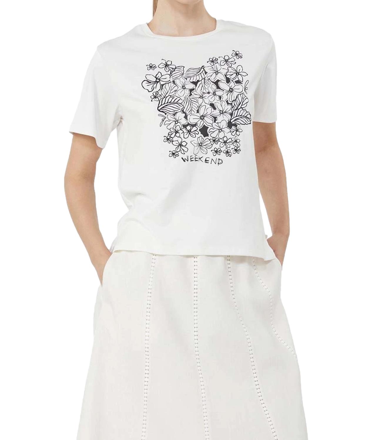 Max Mara Weekend T-shirt Wkdbora Bianco Donna