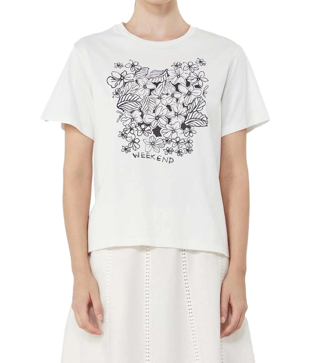 Max Mara Weekend T-shirt Wkdbora Bianco Donna